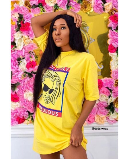 Yellow absolute Fabulos Dress Tee